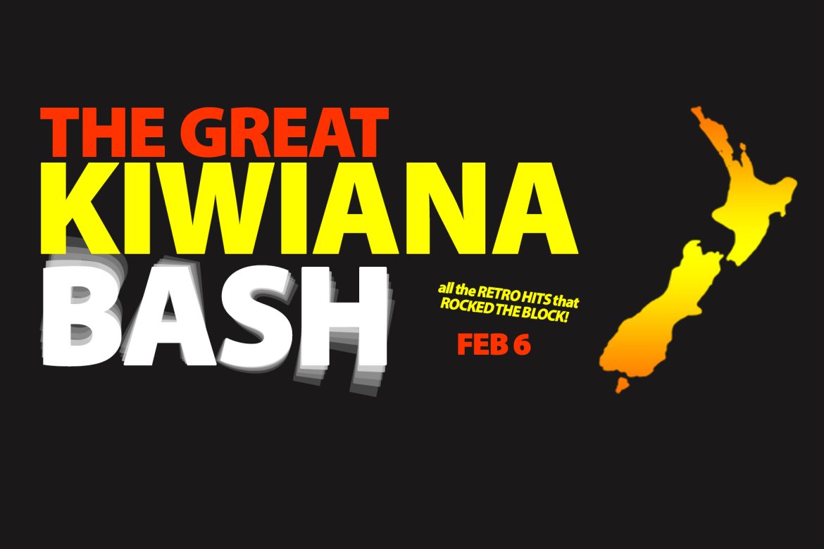 The Great Kiwiana Bash